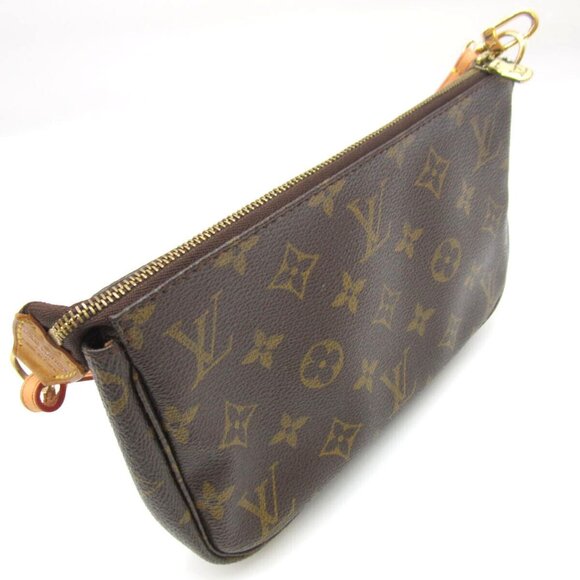 Authentic LOUIS VUITTON Accessory Pouch Pouch M51980 Monogram Canvas #603003 - Picture 10 of 16